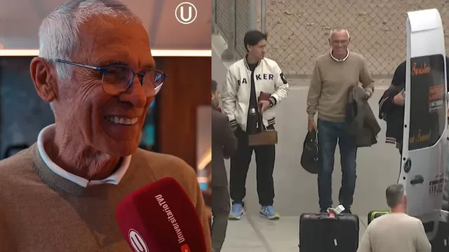 Universitario: Héctor Cúper y sus primeras palabras como técnico crema, que asumirá tras Rabanal y Araujo. | Video y captura: UniversitarioTV