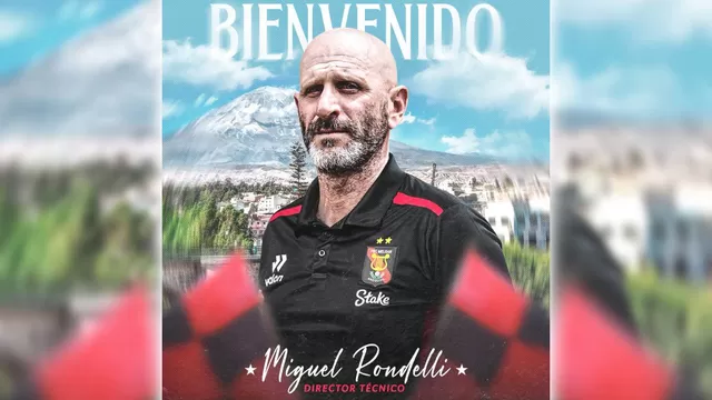 Melgar anunció oficialmente la llegada de Miguel Rondelli como su nuevo director técnico. | AD