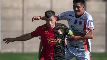 Por la fecha 10 de la Liga 3, el delantero volvió a tener minutos y su reaparición en el primer equipo es cuestión de tiempo. | Foto: Melgar