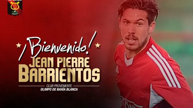 Melgar contrató al mediocampista uruguayo Jean Pierre Barrientos