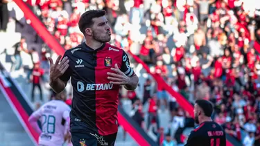 Bernardo Cuesta anotó en victoria de Melgar ante Sport Boys / Foto: Melgar