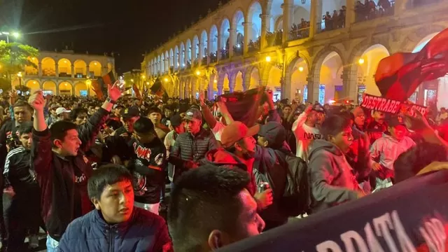 Melgar vs. Alianza Lima: Arequipa se paralizó con gran banderazo de aliento al cuadro &#39;Rojinegro&#39;