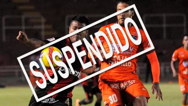 A través de un comunicado, la Liga de Fútbol de Profesional anunció la suspensión del compromiso. | Foto: AD
