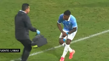 Miguel Araujo será intervenido tras el duelo ante Alianza Lima