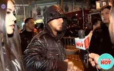 Miguel Trauco se molestó con reportero de América Hoy en concierto de Daddy Yankee - Noticias de miguel-romero
