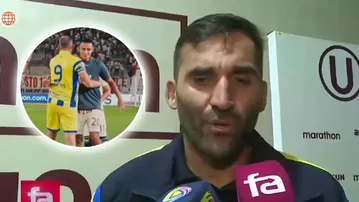 Míguez habló del encuentro entre Barcos y Valera tras el partido