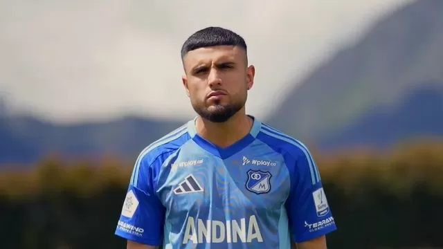 Millonarios utilizó sus redes sociales e hizo oficial la contratación de Rodrigo Ureña por dos temproadas