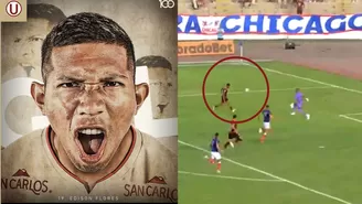 El golazo de Edison Flores que le da el triunfo a los cremas en Trujillo / Foto: Universitario de Deportes / Video: Gol Perú
