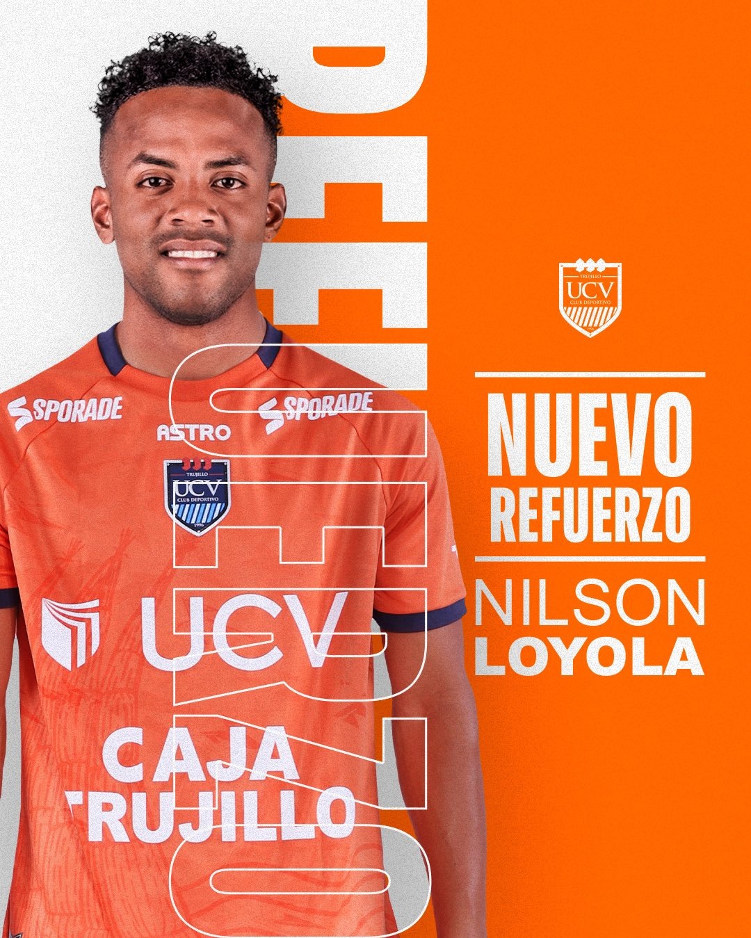 Nilson Loyola jugará en César Vallejo. | Fuente: @clubucv