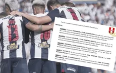 ¡Es oficial! Alianza Lima fue sancionado por no presentarse en partido contra Sporting Cristal - Noticias de pablo-lavallen