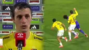 Orzán se molestó por penal cobrado a Guerrero y lamentó el empate