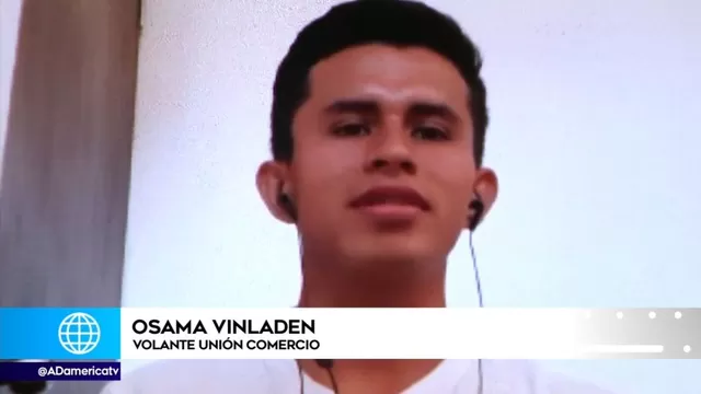 Osama Vinladen Jiménez, futbolista peruano de 18 años. | Video: América Televisión
