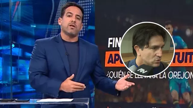 Luego de las declaraciones de Marioni, el periodista emitió un comentario sobre su desempeño / Video: América Deportes 