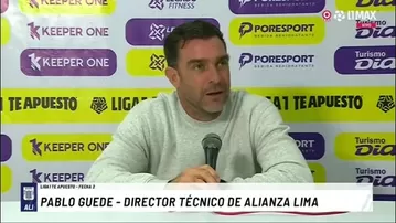 Pablo Guede: el análisis del empate y el calvario que vivió Alianza Lima una noche antes