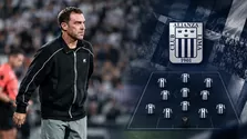 Pablo Guede y el once de Alianza Lima para buscar el triunfo sobre Atlético Grau