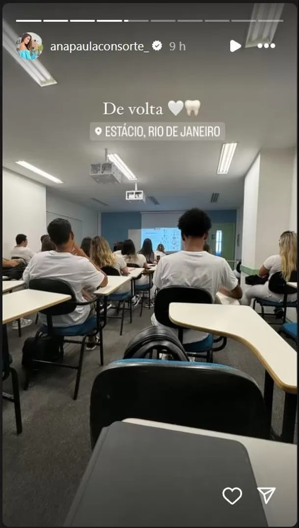 Ana Paula estaría estudiando odontología en Río de Janeiro. | Foto: IG.