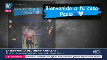 Paolo Guerrero: Así fue la bienvenida del 'Nene' Cubillas