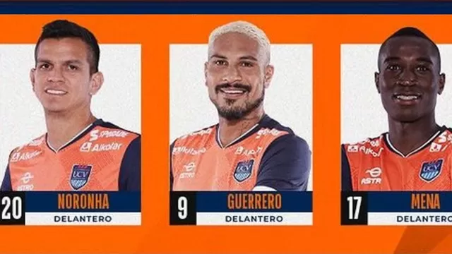 Paolo Guerrero convocado para el César Vallejo vs. Cusco FC