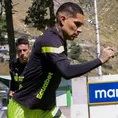 Paolo Guerrero cumplió su primera práctica con LDU de Quito