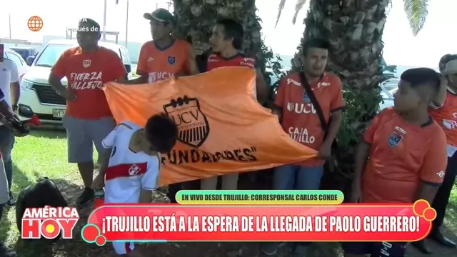 Paolo Guerrero es esperado en Trujillo por hinchas de César Vallejo
