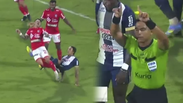 Árbitro había expulsado a Paolo Guerrero pero el VAR hizo que anule la sanción / L1 MAX