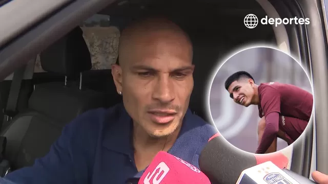 Paolo Guerrero sorprendió al referirse a los arbitrajes y dejarle un mensaje a Piero Quispe por su regreso a la 'U' / Fuente: FA