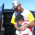 Paolo Guerrero le cumplió el sueño a niño trujillano en su cumpleaños