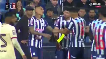 Paolo Guerrero le rechazó la banda de capitán a Renzo Garcés al ingresar al Alianza Lima vs UTC