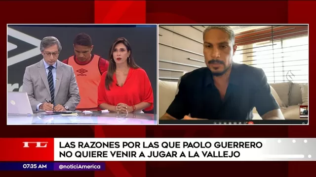 La palabra de Paolo Guerrero. | Video: América Televisión