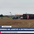 Paolo Guerrero no asistió a entrenamiento de la César Vallejo en Trujillo