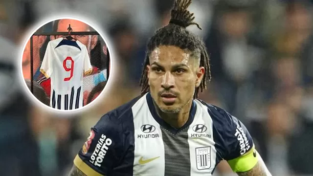 Paolo Guerrero no utilizará la '9' de Alianza Lima pese a quedar libre tras salida de Hernán Barcos / AD