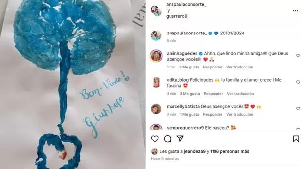 Esto publicaron Paolo Guerrero y Ana Paula Consorte. | Fuente: Instagram