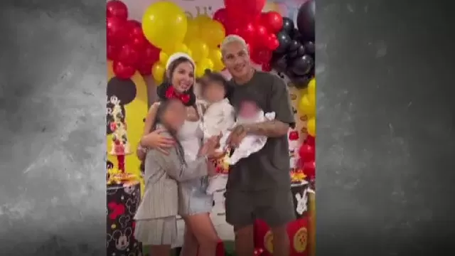 Paolo Guerrero se quedó en Lima para celebrar el cumpleaños de su hijo