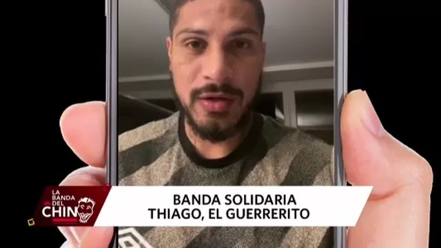 Aquí el saludo de Paolo Guerrero | Video: La Banda del Chino.
