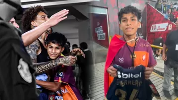 Paolo Guerrero tuvo gran gesto con Pol Deportes en el Nacional