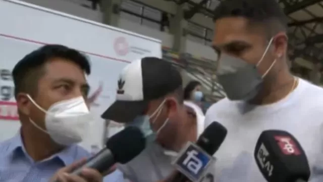 Paolo Guerrero volvió a evitar pronunciarse sobre su fiesta sin medidas sanitarias