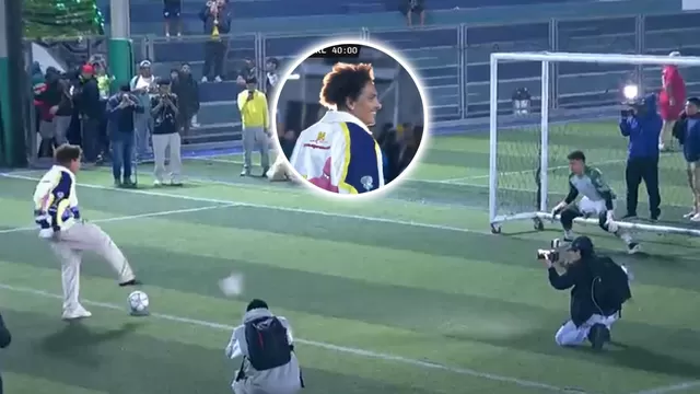 Paolo Guerrero sacó curioso recurso y anotó de penal en su nueva faceta como presidente en Kings League / X