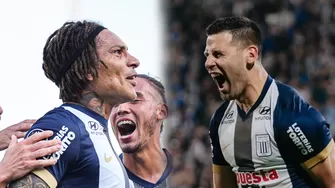 Paolo Guerrero y Guillermo Enrique habrían tenido un fuerte cruce en entrenamiento de Alianza Lima / AD