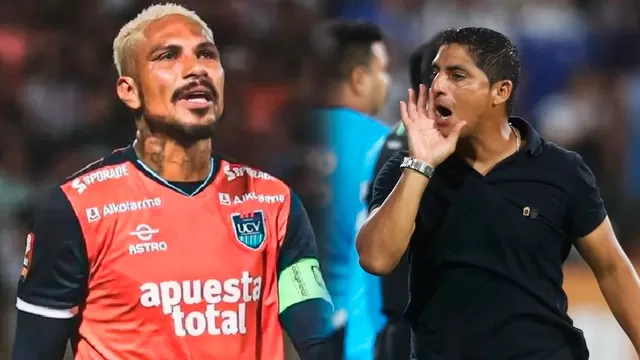 Paolo Guerrero y Guillermo Salas tuvieron que ser separados en los camerinos / Composición AD