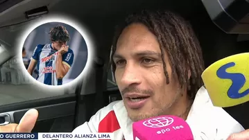 Guerrero y las palabras a Bassco Soyer por su gol en Alianza Lima