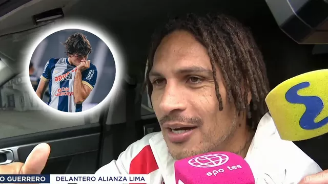 Paolo Guerrero habló sobre gol y momento de Bassco Soyer en Alianza Lima / AD / Canal N