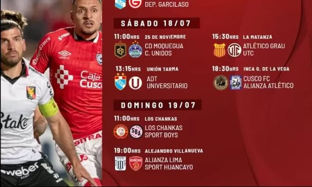 Esta es la programación de la primera fecha del Torneo Clausura 2026. (Foto: Liga 1)