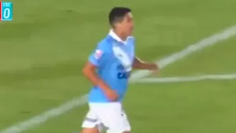 Tras pase de Maxloren Castro, Irven Ávila puso el descuento 2-1 de Cristal ante Melgar