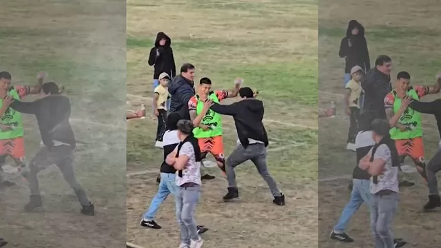 Reportero agredido en Copa Perú. Sucedió en la final departamental entre Las Palmas y ADA de Cajabamba. | AD