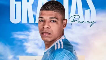 Sporting Cristal oficializó la partida de Percy Liza. | Imagen: @ClubSCristal