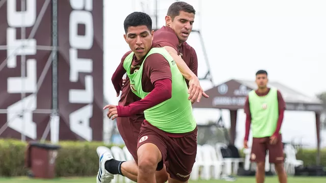 El volante entrena a la par de sus compañeros y entraría en la lista de convocados para el clásico ante Sporting Cristal. | Foto: Universitario - Video: AD