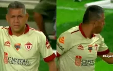'Puma' Carranza sufrió un brutal pelotazo en la cara en la Copa Leyendas de Fútbol 7 - Noticias de jose-luis-chilavert
