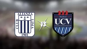 ¿Cuándo y a qué hora juega Alianza Lima vs. Universidad César Vallejo?