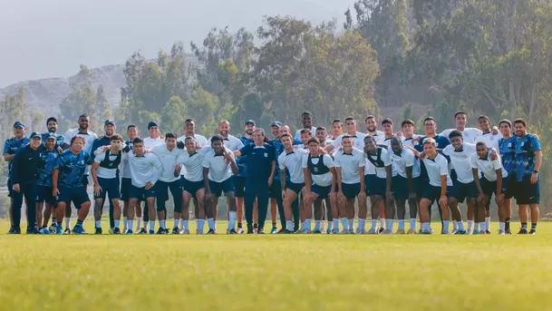 Alianza Lima realizó su pretemporada en Cieneguilla al mando de Alejandro Restrepo, técnico colombiano / Foto: Club Alianza Lima