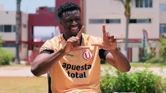 Sekou Gassama debutó oficialmente con Universitario en el triunfo ante Cienciano en el Monumental.